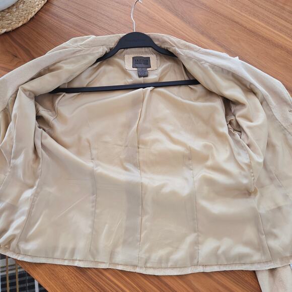 Suede Tan Coat/Blazer - Picture 9 of 10